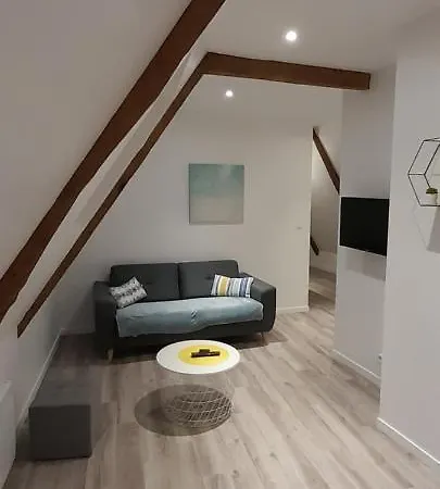 Appartement Dans Maison De 1789 Au Centre De Vitre Buitenkant foto