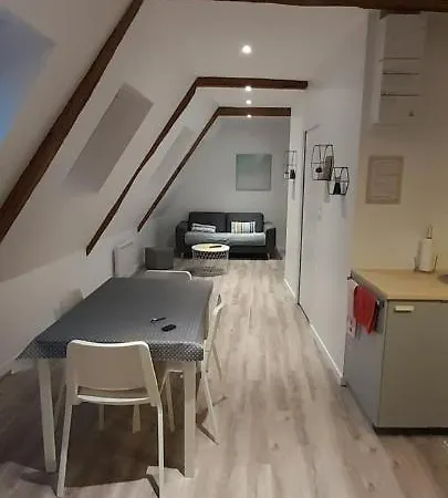 Appartement Dans Maison De 1789 Au Centre De Vitre Buitenkant foto