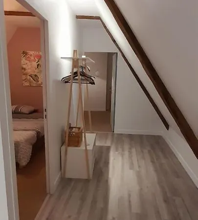 Appartement Dans Maison De 1789 Au Centre De Vitre Buitenkant foto